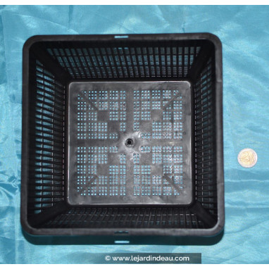 Panier carr&eacute; 13x23x23