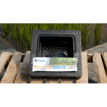 Panier flottant format carr&eacute; 25x25 cm