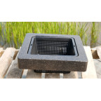 PANIER flottant format carr&eacute; 25x25 cm