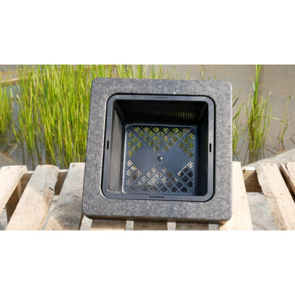 PANIER flottant format carr&eacute; 25x25 cm