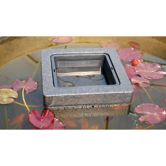 PANIER flottant format carr&eacute; 25x25 cm