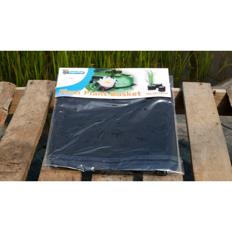 PANIER souple format carr&eacute; 18x18x18cm