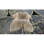 Tontine naturelle en toile de jute