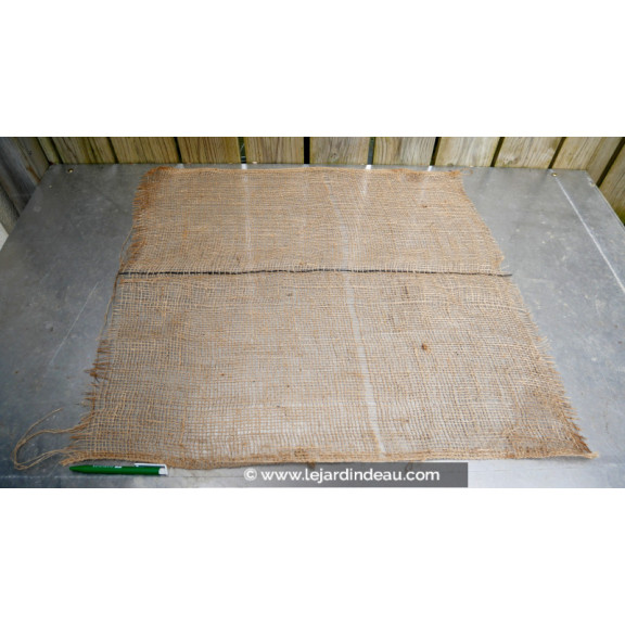 Tontine naturelle en toile de jute