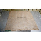 Tontine naturelle en toile de jute