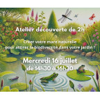 Atelier mare naturelle - mercredi 16 juillet 2025 Atelier mare naturelle - mercredi 16 juillet 2025