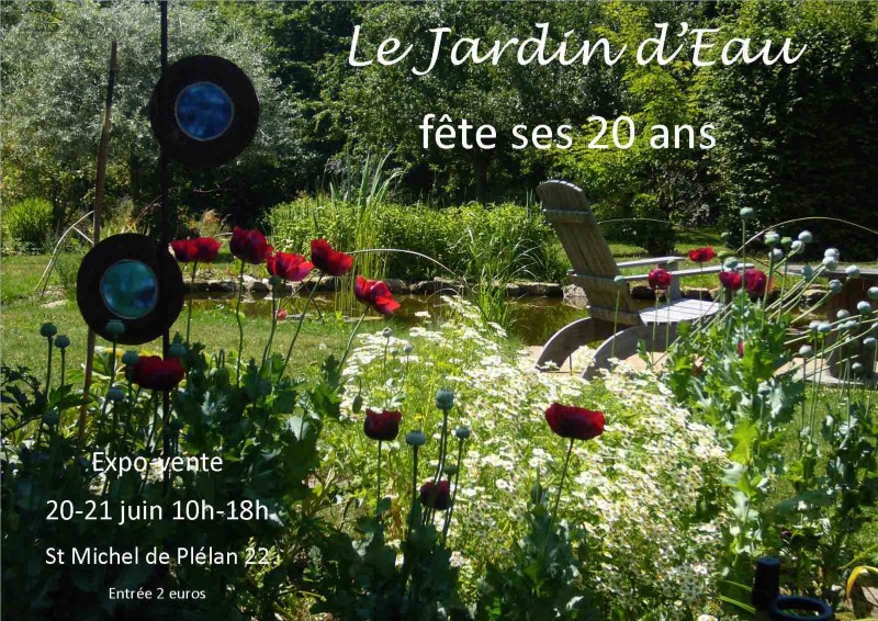 20 ans du Jardin d'eau